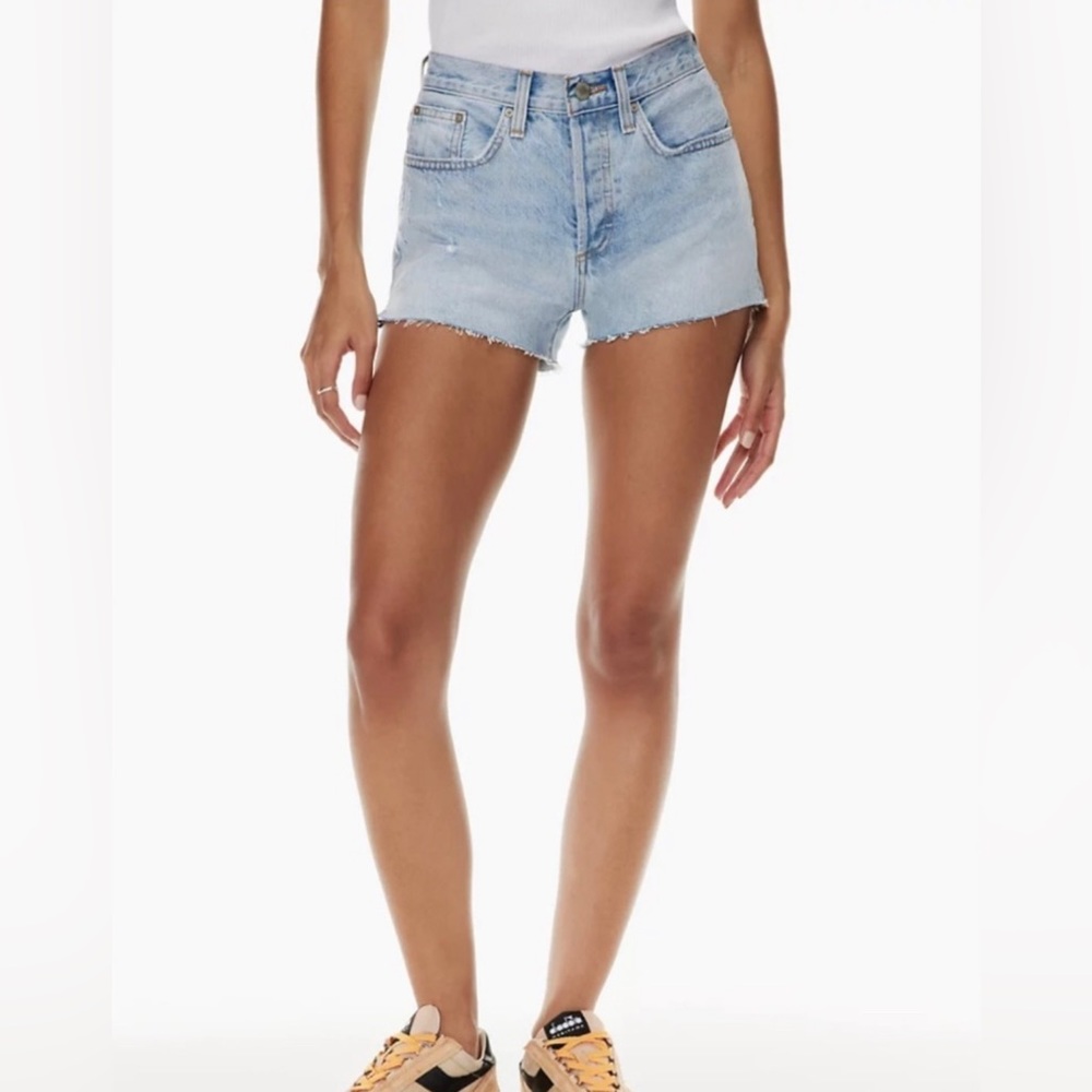 Aritzia Denim Forum yoko shorts